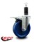 Service Caster 5'' Solid Poly Swivel 1-1/4'' Expanding Stem Caster Total Lock Brake SCC-EXTTL20S514-SPUS-114 - alternate 4